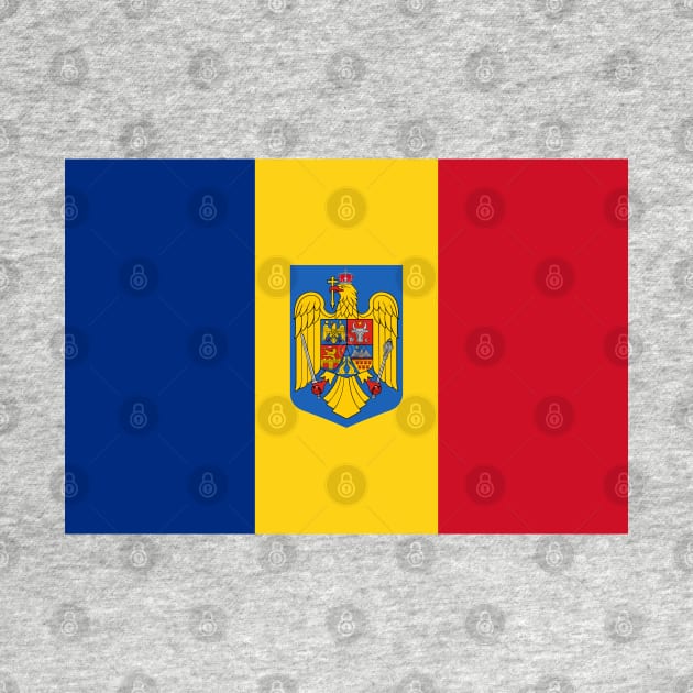 Romania Flag by Historia